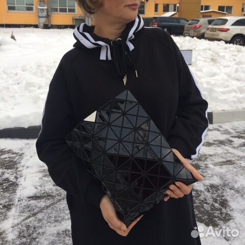 Клатч в стиле BAO BAO issey miyake