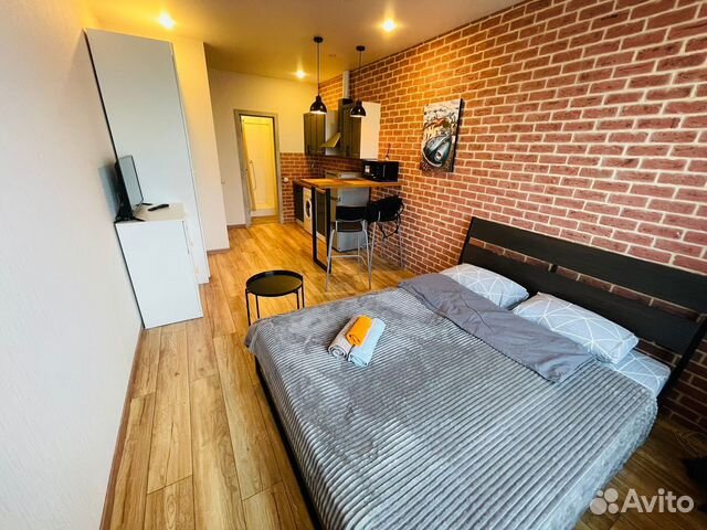 

Квартира-студия, 28 м², 1 кровать