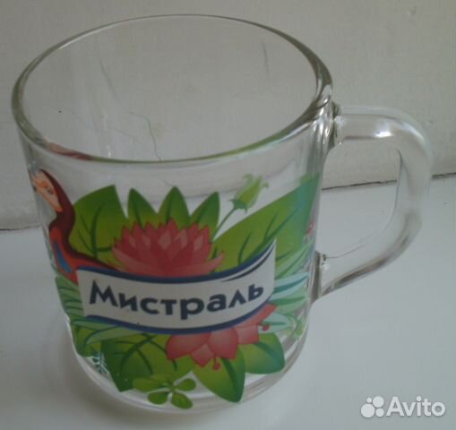 Кружка прозрачная «Мистраль» Кружка прозрачная «Мистраль»