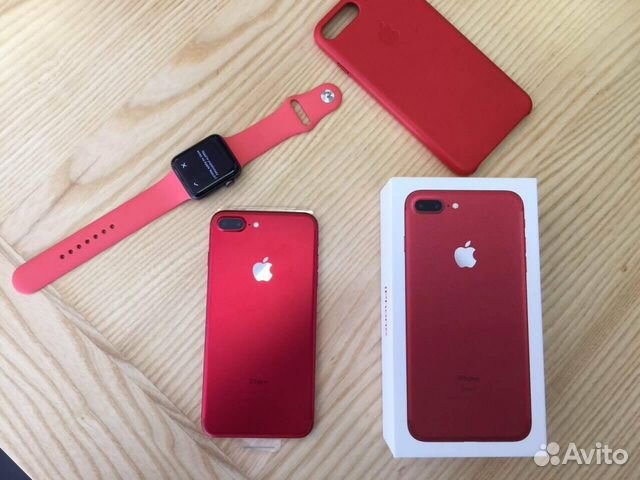 iPhone 7 plus 128GB Red Product REF
