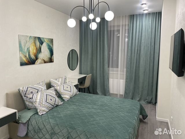 

1-к. квартира, 45 м², 2 кровати