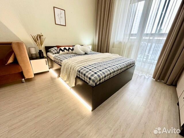 

Квартира-студия, 29,6 м², 2 кровати