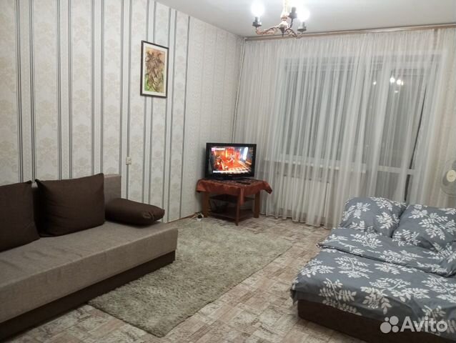 

1-к. квартира, 38 м², 3 кровати