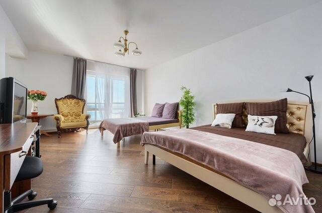 

1-к. квартира, 73 м², 4 кровати