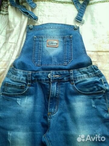 Джинсовый комбинезон Джинсовый комбинезон