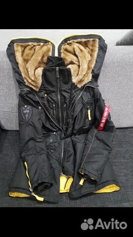 Зимняя Парка куртка alpha industries