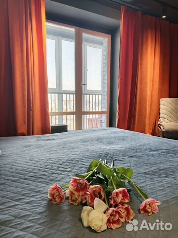 

Квартира-студия, 30 м², 2 кровати