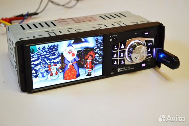 Автомагнитола 1 din MP5/FM/BT 4012B (магазин)