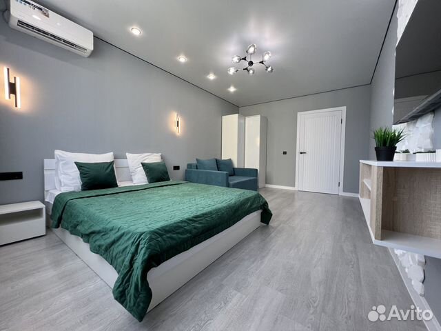 

1-к. квартира, 45 м², 2 кровати