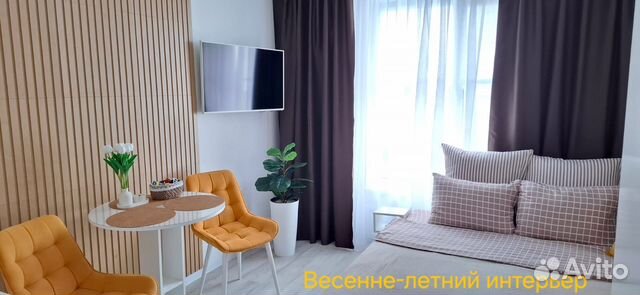 

Квартира-студия, 17 м², 1 кровать