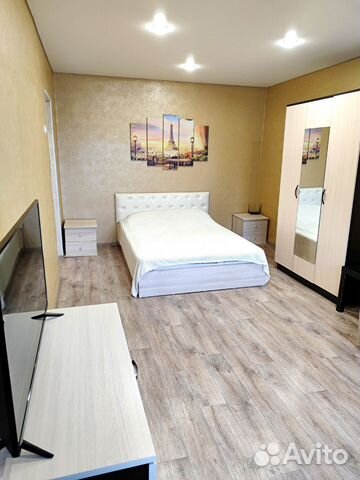 

1-к. квартира, 37 м², 2 кровати