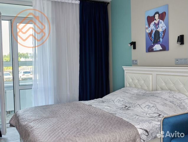

Квартира-студия, 26 м², 2 кровати