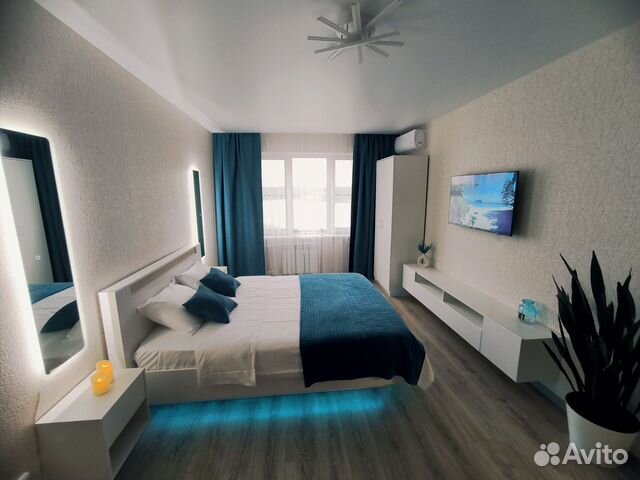 

1-к. квартира, 41 м², 2 кровати