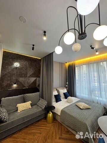 

Квартира-студия, 23 м², 2 кровати