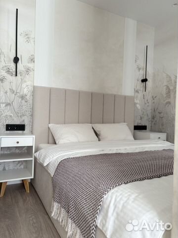 

1-к. квартира, 44 м², 2 кровати
