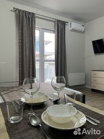 

Квартира-студия, 34 м², 2 кровати