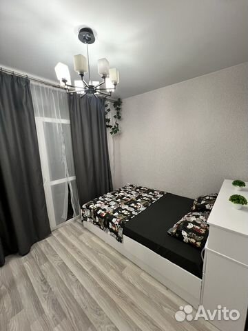 

1-к. квартира, 38 м², 2 кровати