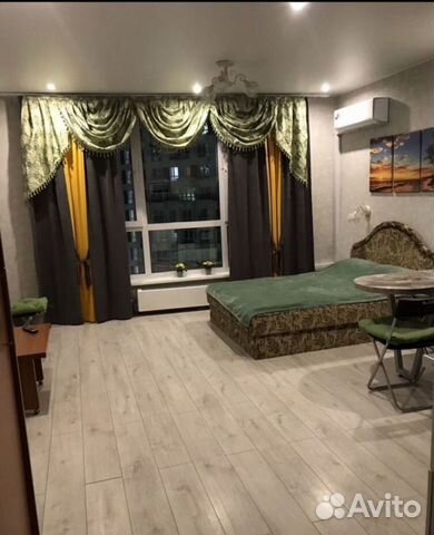 

Квартира-студия, 30 м², 1 кровать
