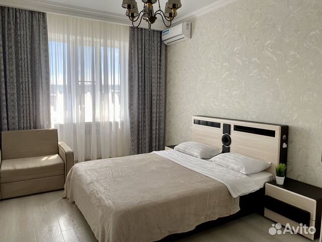 

1-к. квартира, 37 м², 2 кровати