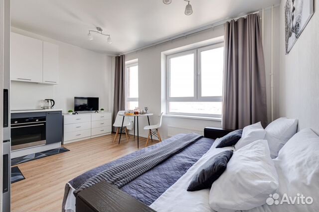 

Квартира-студия, 25 м², 1 кровать