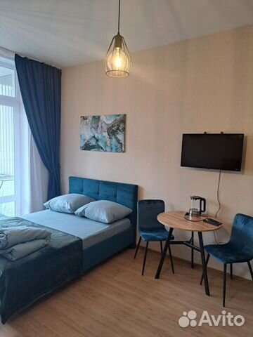 

Квартира-студия, 29 м², 2 кровати