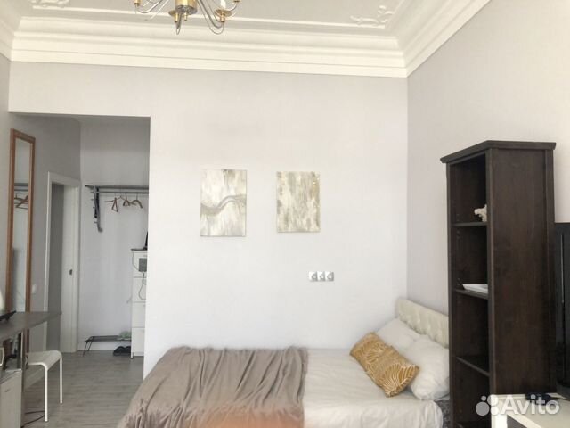 

Квартира-студия, 30 м², 2 кровати