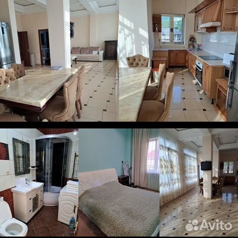 

1-к. квартира, 64 м², 3 кровати