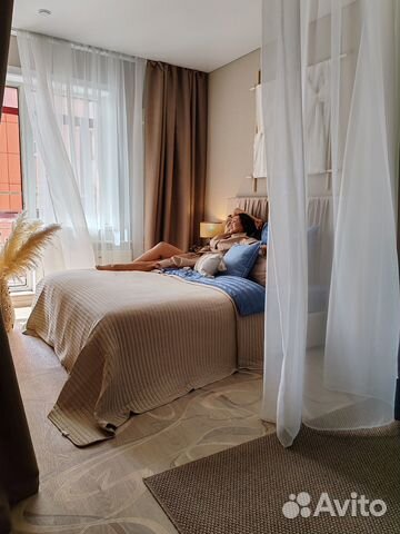 

1-к. квартира, 42 м², 2 кровати
