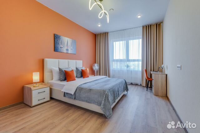 

1-к. квартира, 47,2 м², 2 кровати