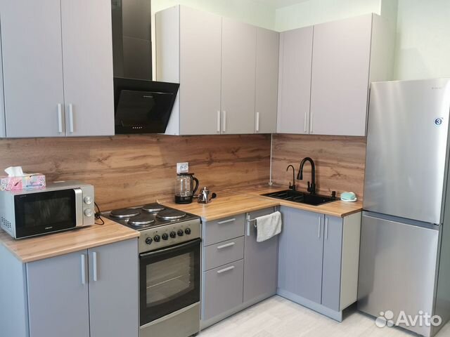 

1-к. квартира, 46 м², 3 кровати