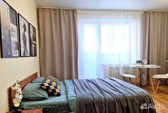 

Квартира-студия, 30 м², 2 кровати