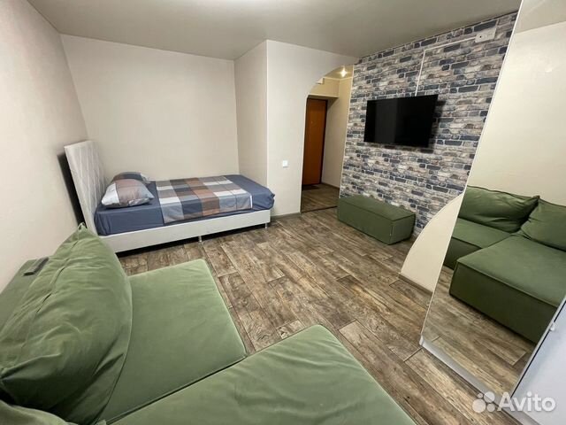 

1-к. квартира, 30 м², 2 кровати
