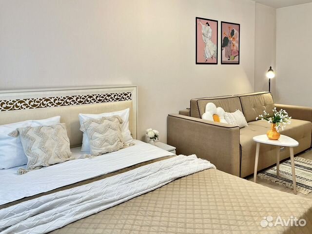 

1-к. квартира, 42 м², 2 кровати