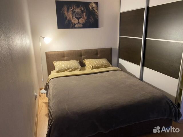 

1-к. квартира, 40 м², 2 кровати