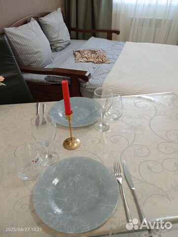 

Квартира-студия, 36 м², 2 кровати