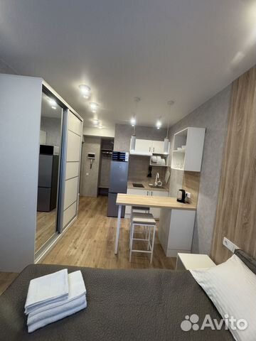 

Квартира-студия, 17 м², 1 кровать