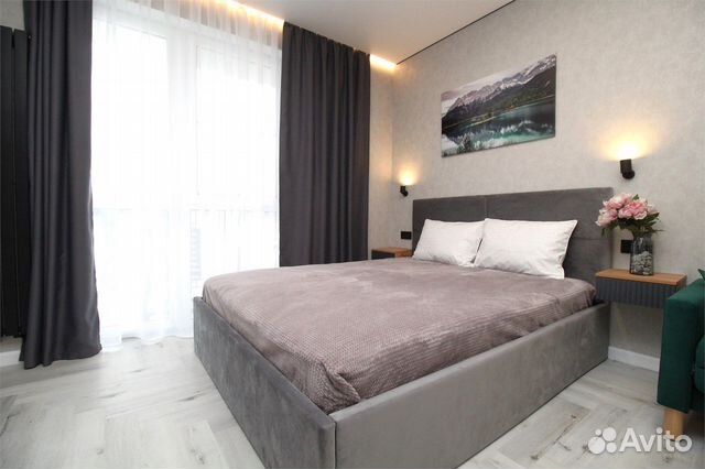 

Квартира-студия, 28 м², 2 кровати