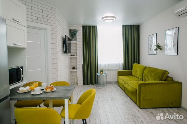 

1-к. квартира, 38 м², 2 кровати