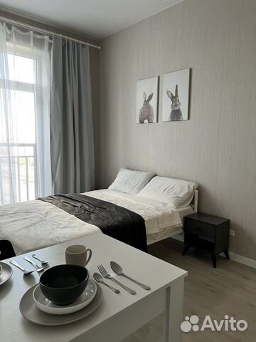 

Квартира-студия, 23 м², 1 кровать