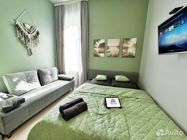 

Квартира-студия, 26 м², 2 кровати