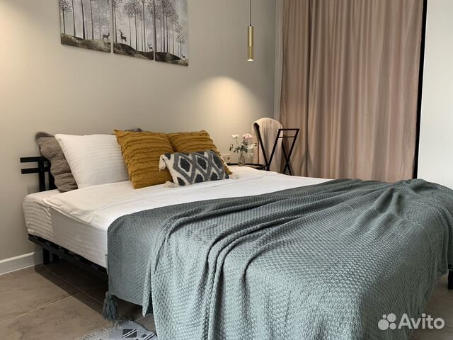 

1-к. квартира, 34 м², 2 кровати