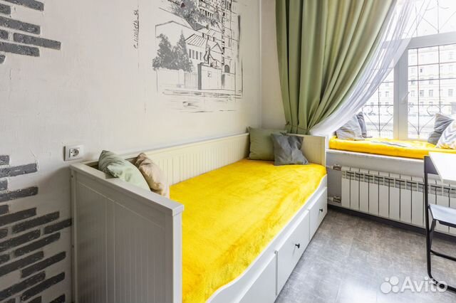 

Квартира-студия, 11 м², 1 кровать
