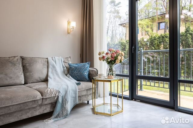

1-к. квартира, 57 м², 2 кровати