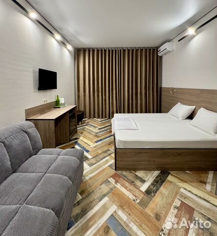 

Квартира-студия в апарт-отеле, 25 м², 2 кровати