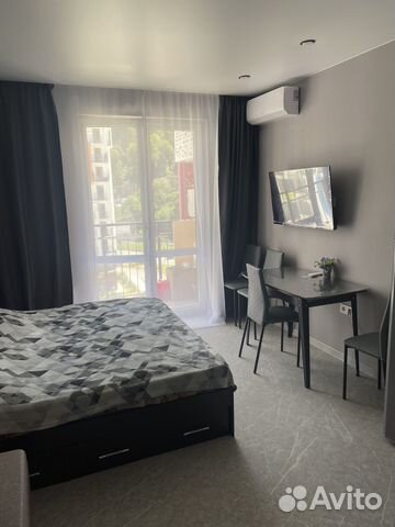 

Квартира-студия, 26 м², 4 кровати