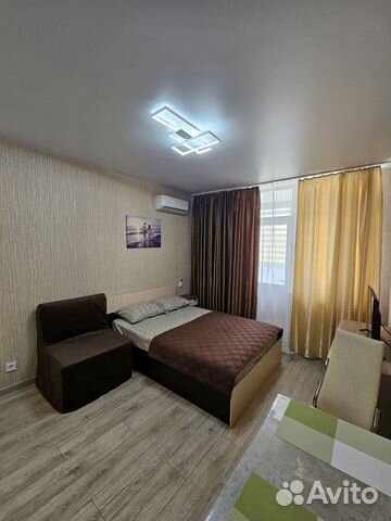 

Квартира-студия, 26 м², 2 кровати