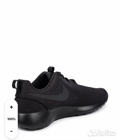 Кроссовки Nike чёрные оригинал