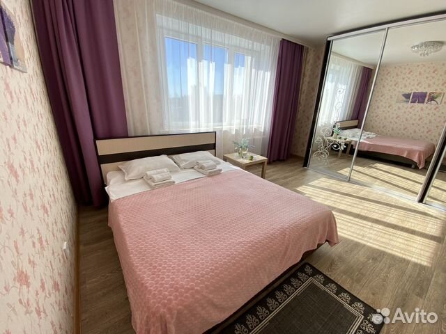 

1-к. квартира, 43 м², 2 кровати