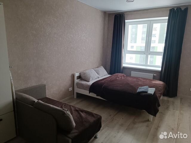 

Квартира-студия, 25 м², 2 кровати