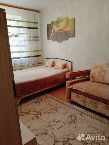 

1-к. квартира, 34 м², 2 кровати